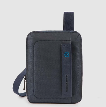 BORSELLO PICCOLO PIQUADRO IN TESSUTO CA3084P16 CHEVBLU PIQUADRO 