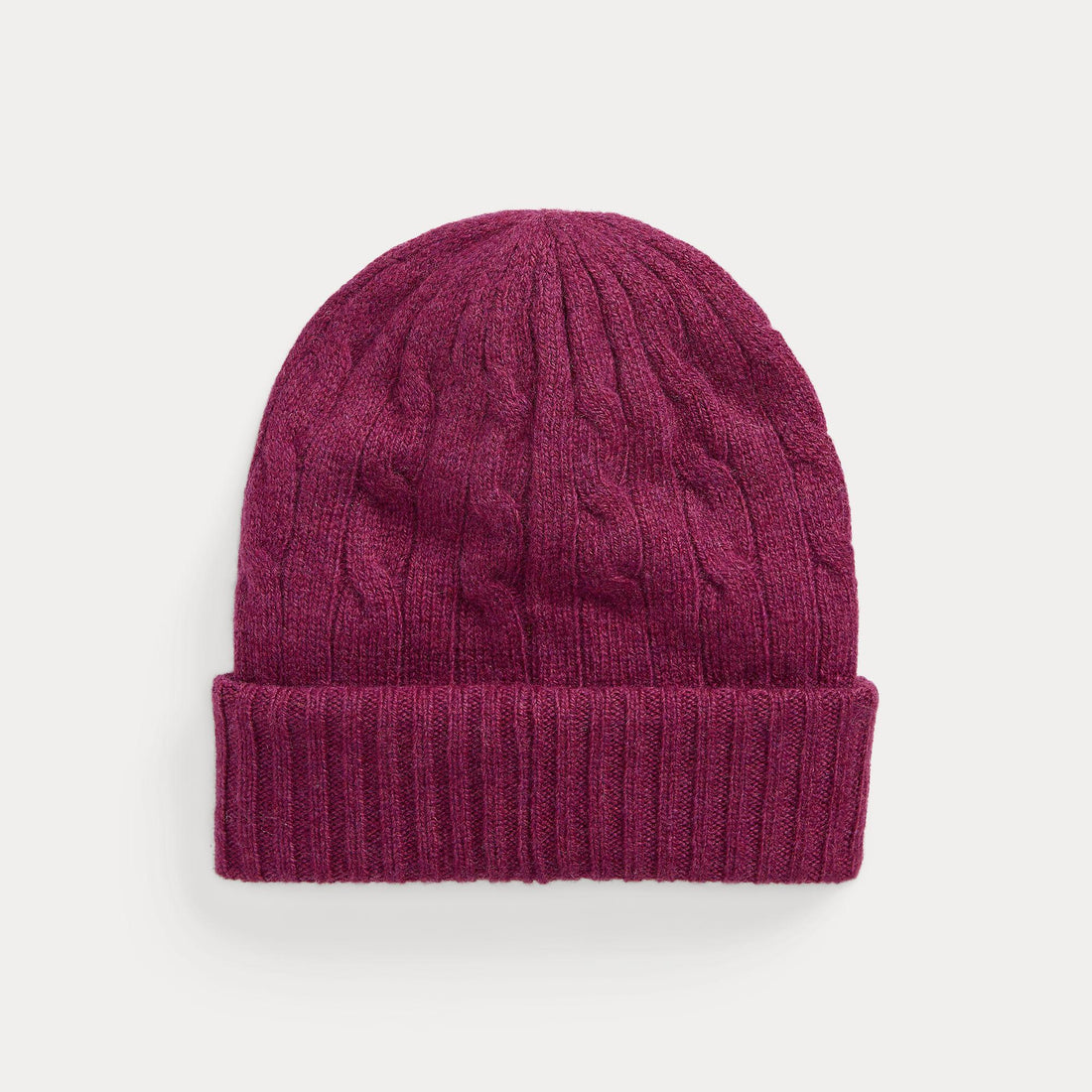 berretto in lana e cashmere a trecce 455-956315 008 RALPH LAUREN POLO 