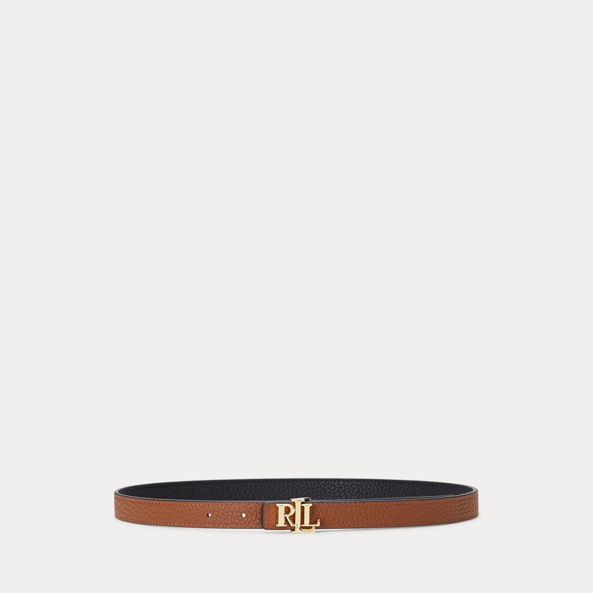 cintura sottile reversibile 412-912038 001 LAUREN RALPH LAUREN 