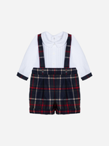 PATACHOU abito in tartan Balmoral tartan