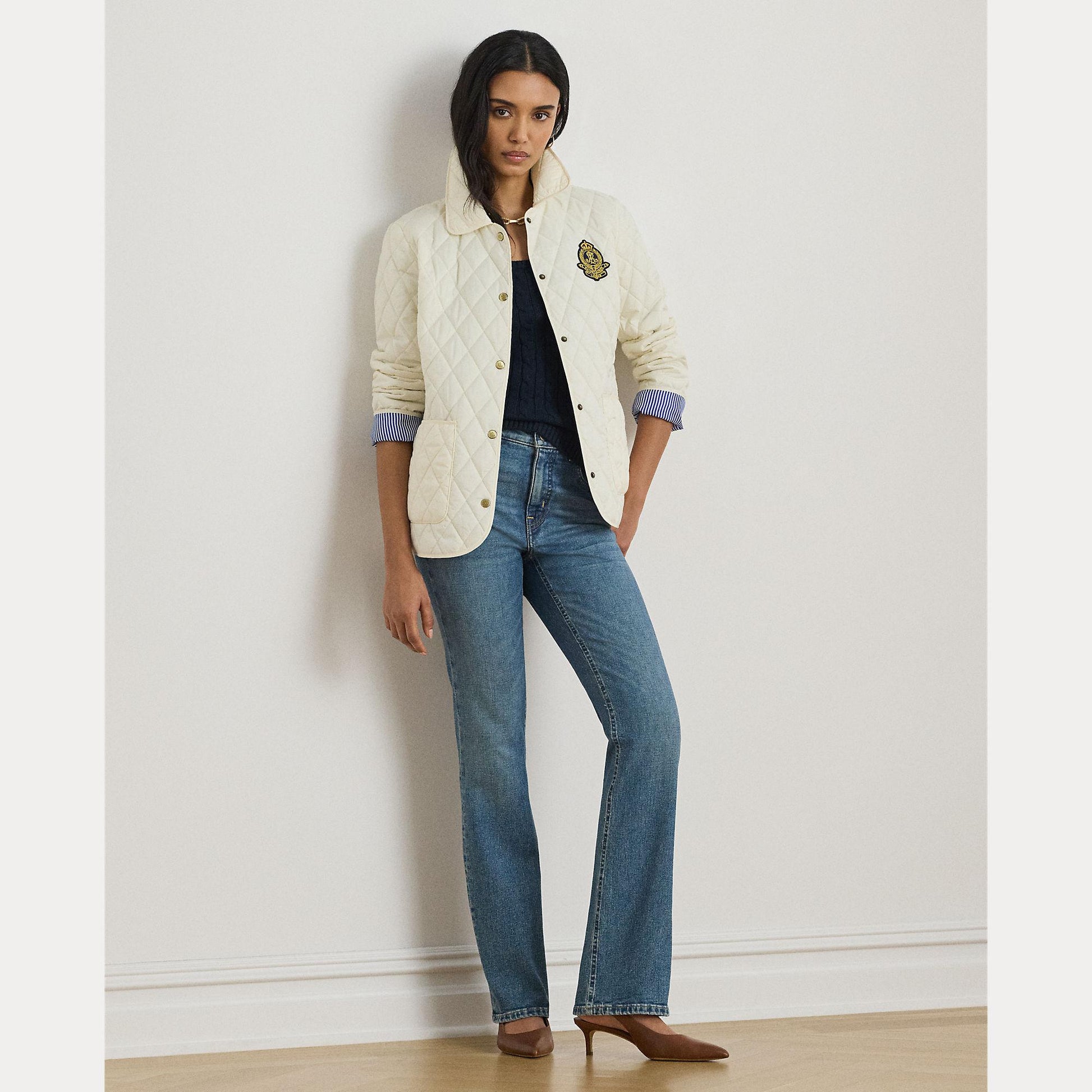 giubbino trapuntato a rombi 297-P10878 001 LAUREN RALPH LAUREN 