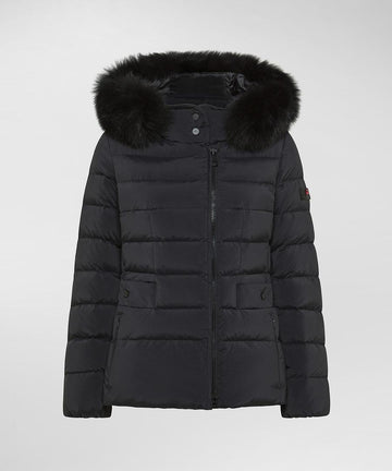 piumino corto con pelliccia TURMALET ML 06 FUR 808 PeUTEREY 