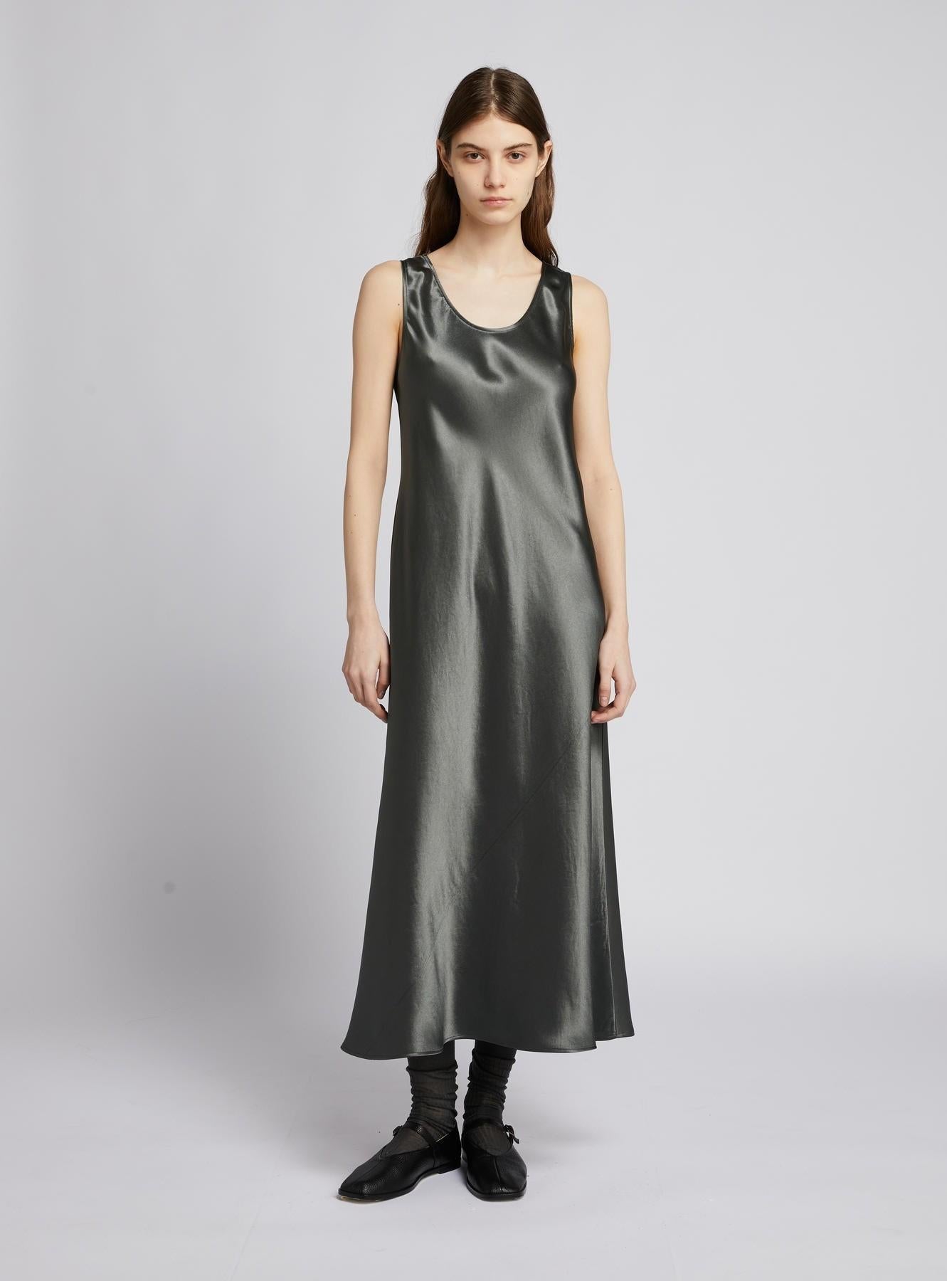 abito lungo in raso MMLTALETE 019 MM MAXMARA 