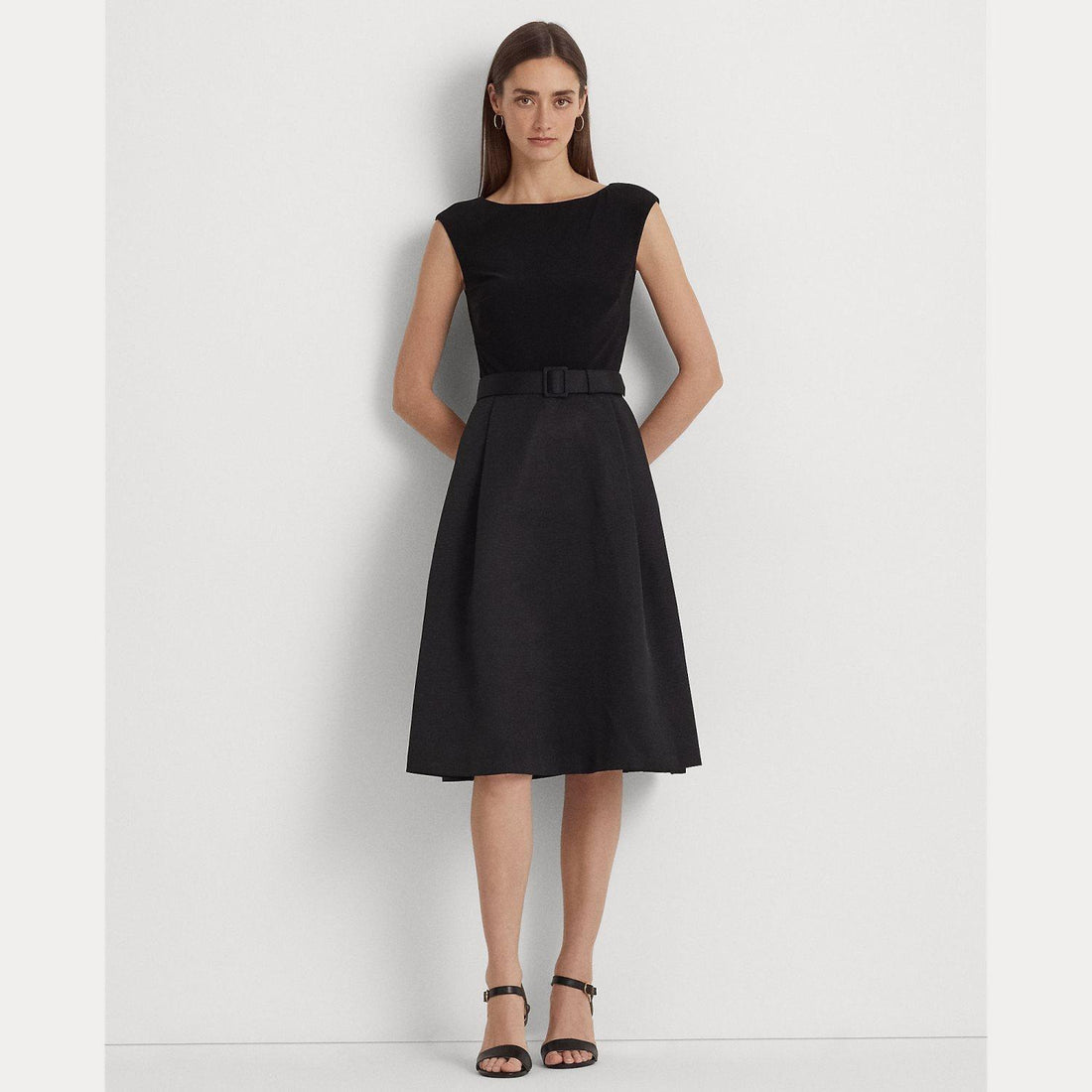 Abito con cinta in tono 253-899330 002 LAUREN RALPH LAUREN 