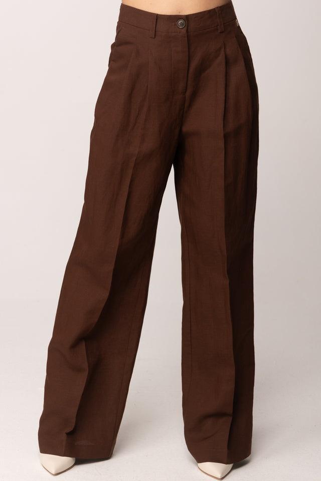 pantalone a palazzo 261AP2324 10780 TWINSET ACTITUDE 