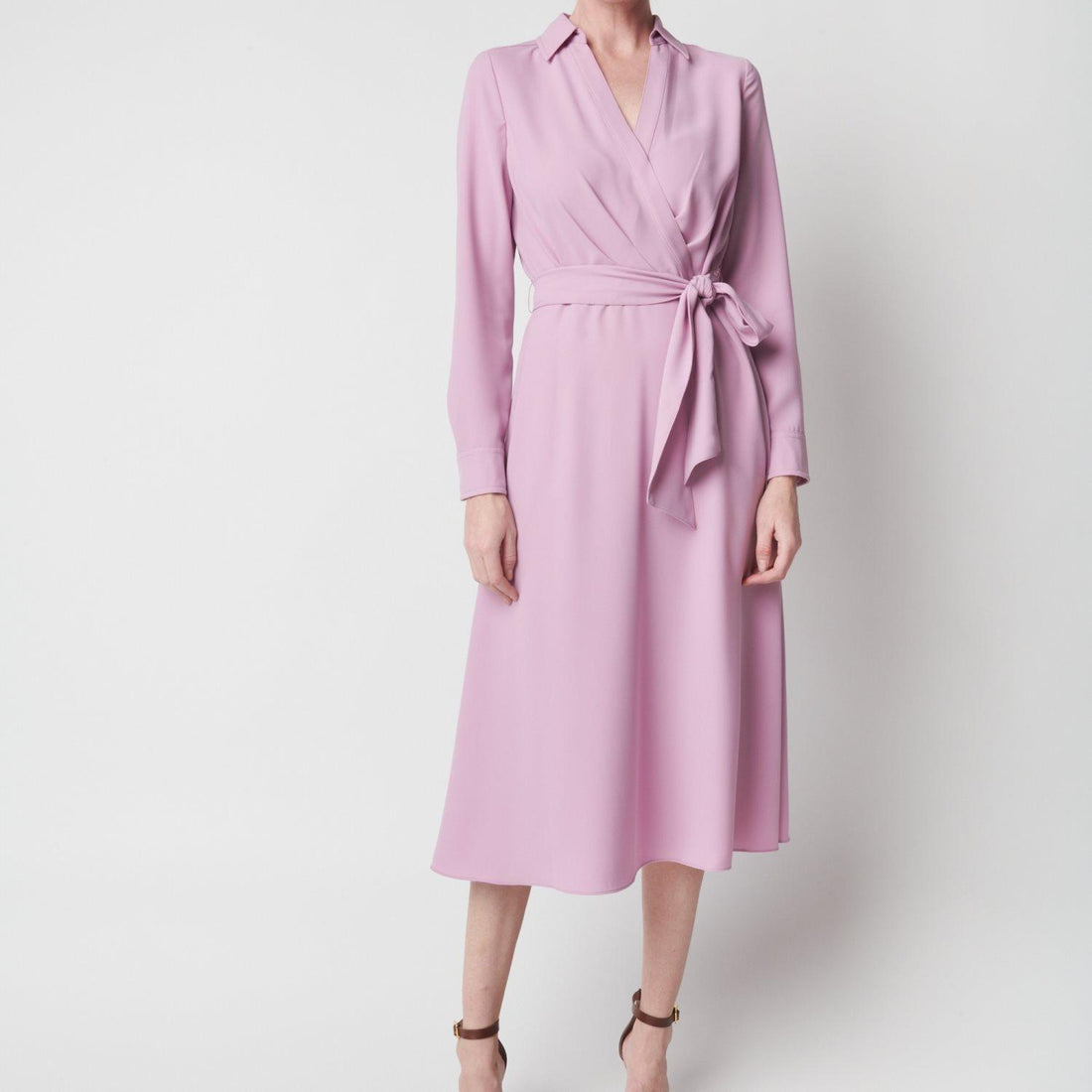 abito con scollo a V 250-853337 012 LAUREN RALPH LAUREN 