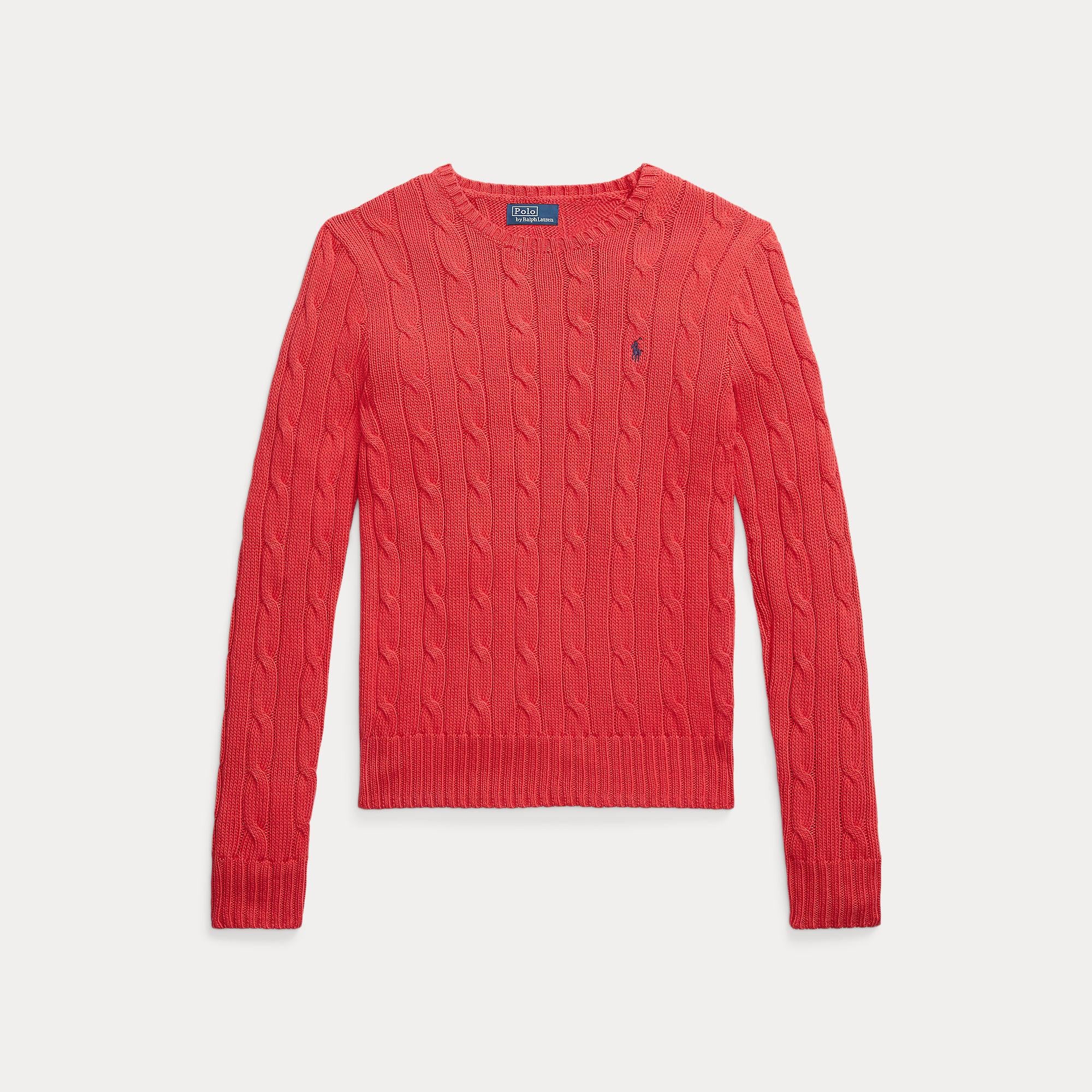 maglioncino a trecce con cavallino 211-891640 029 RALPH LAUREN POLO 