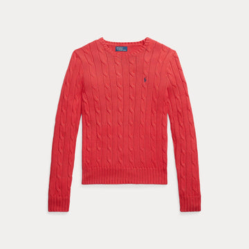 maglioncino a trecce con cavallino 211-891640 029 RALPH LAUREN POLO 