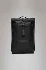 RAINS zaino rolltop rucksack Black