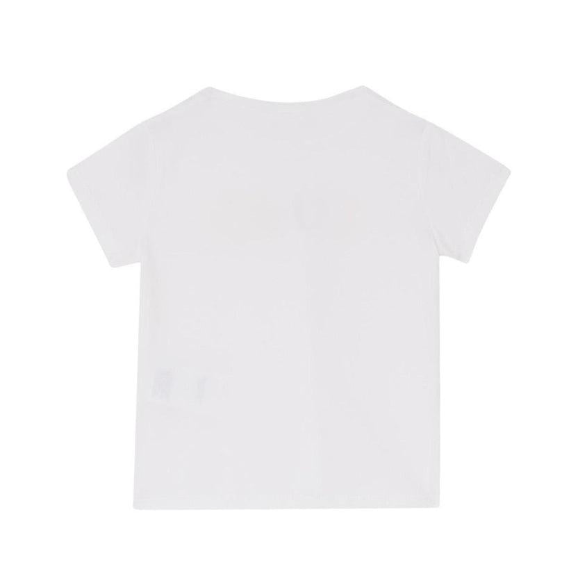 t-shirt con logo multicolor KA6028JS003 10601 LIU JO JUNIOR 