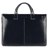 PIQUADRO cartella sottile porta computer Blu
