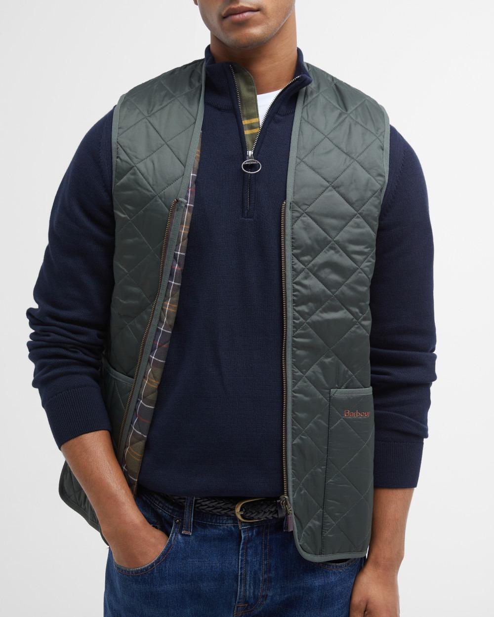 gilet trapuntato MLI0001 MLI GN92 BARBOUR 