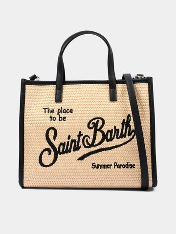 Borsa Vivian Mid Straw VIVIAN MID STRAW 00421 MC2 SAINT BARTH 