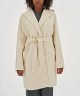 EMME MARELLA cappotto in double Bianco