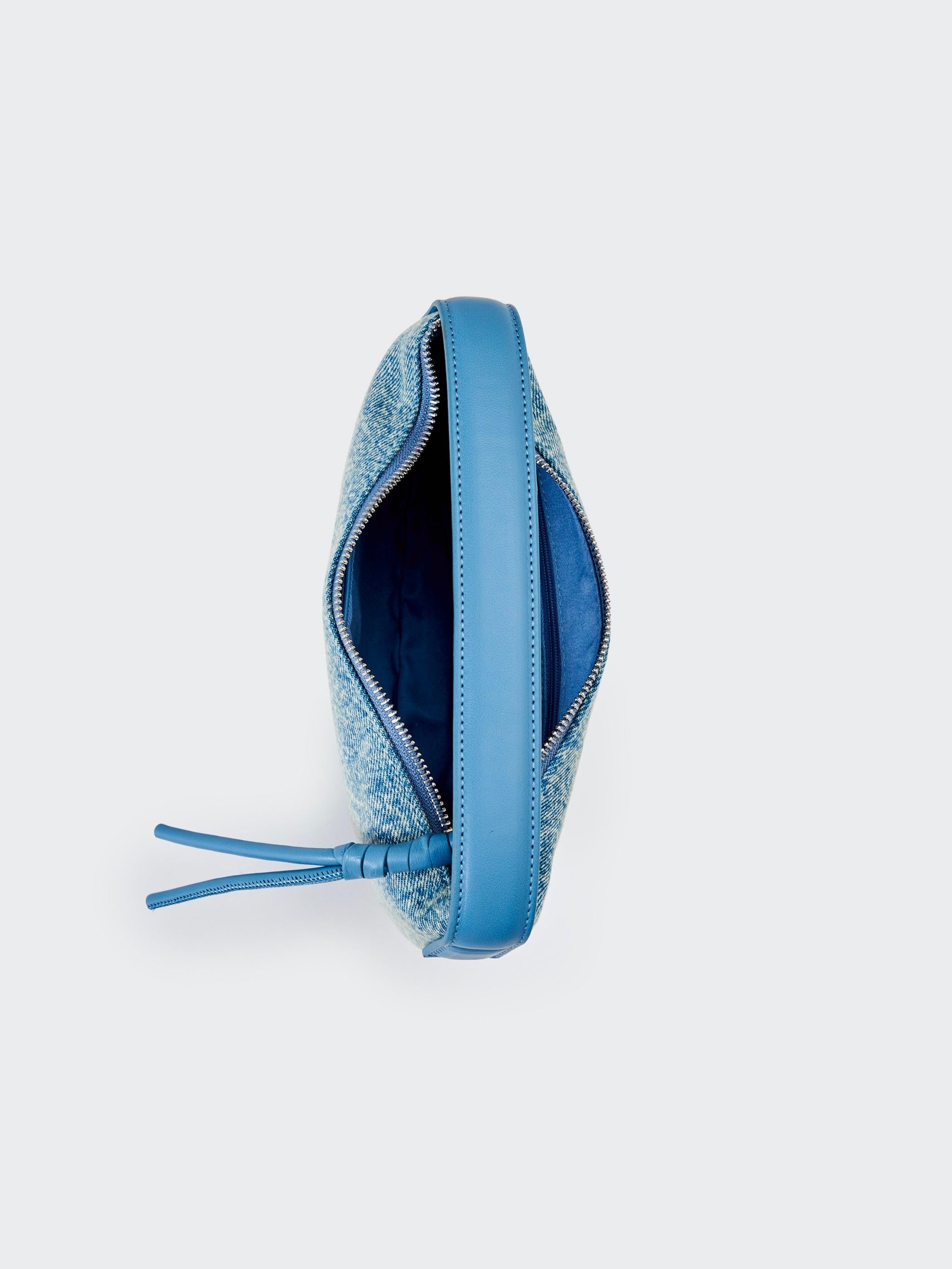 borsa denim XAB0018 A DENIM CHIARO VICOLO 