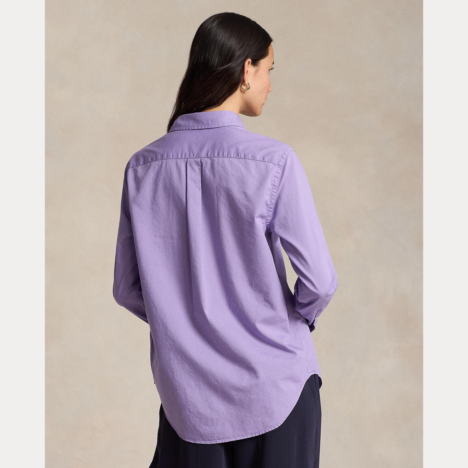Camicia in twill di cotone con pony 211-932522 005 RALPH LAUREN POLO 