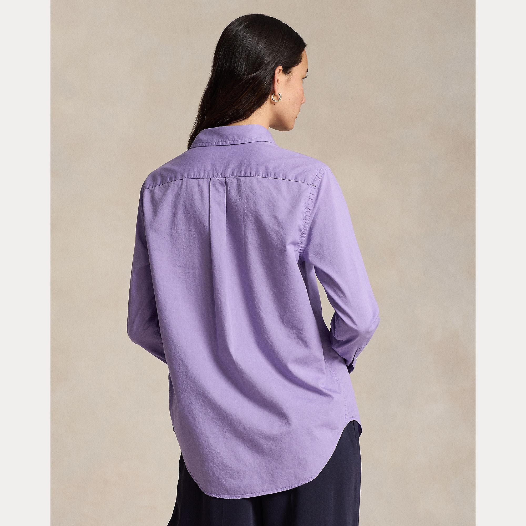 Camicia in twill di cotone con pony 211-932522 005 RALPH LAUREN POLO 