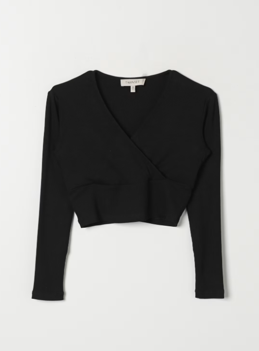 maglia intrecciata 242GJ2435 00006 TWINSET GIRL 