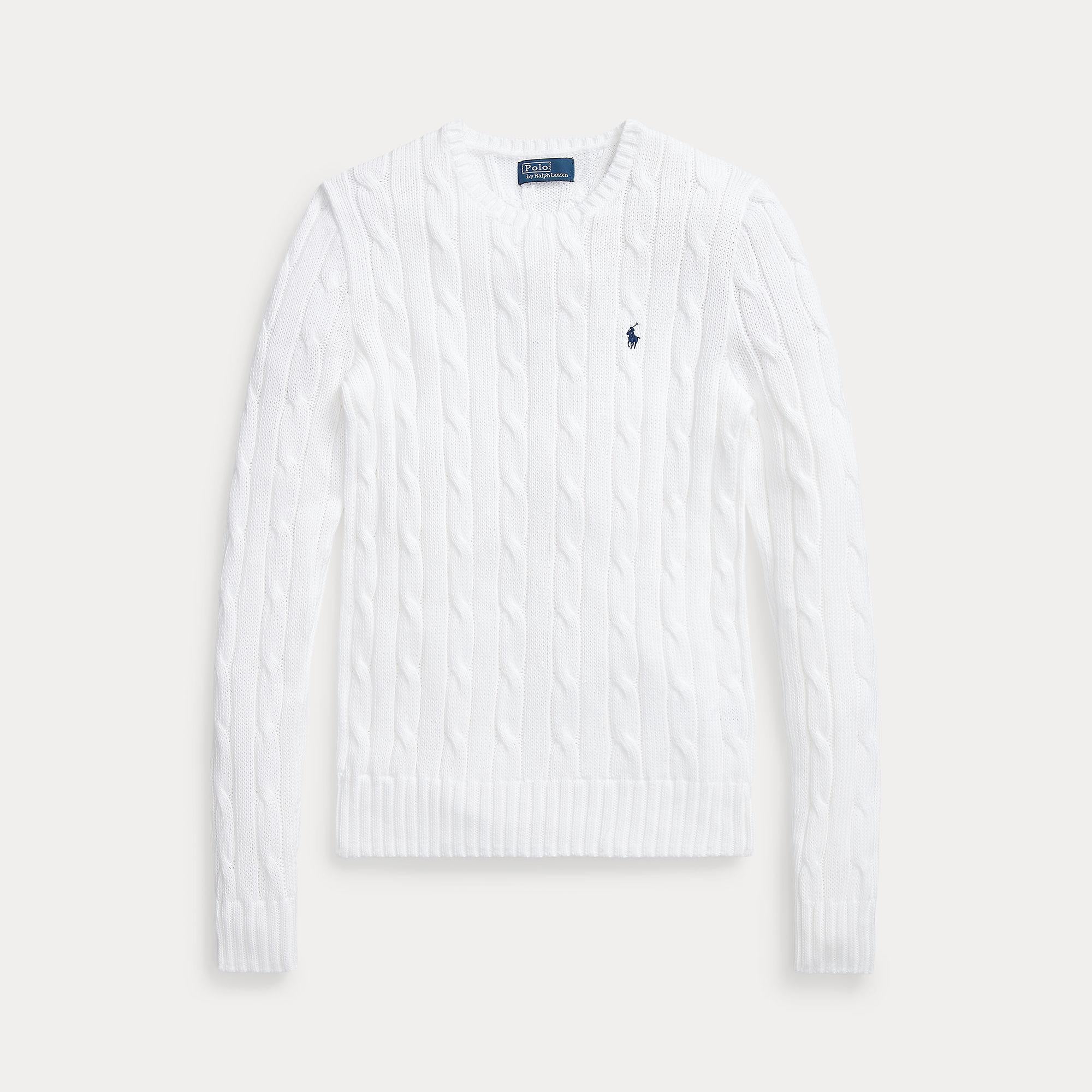 maglia girocollo a trecce 211-891640 001 RALPH LAUREN POLO 