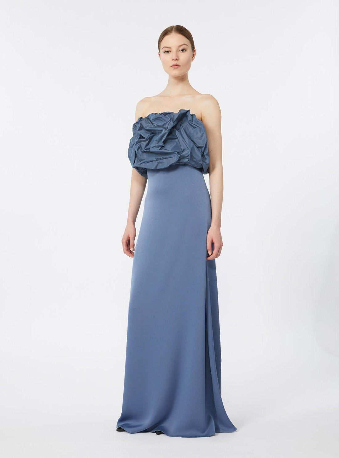 abito lungo bustier MSEOPEROSO 008 MAXMARA STUDIO ELEGANTE 