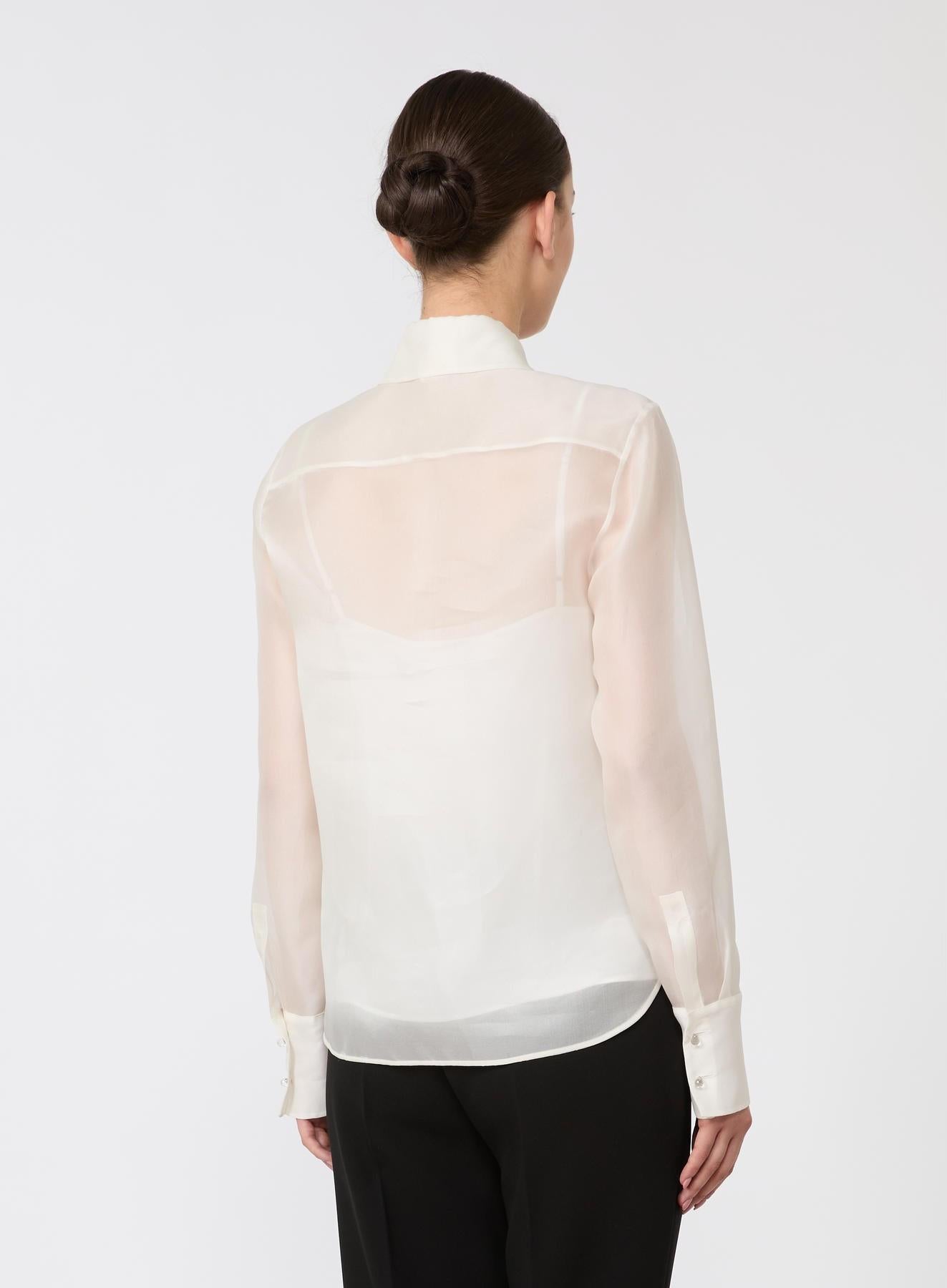 camicia in seta MSEAGI 005 MAXMARA STUDIO ELEGANTE 