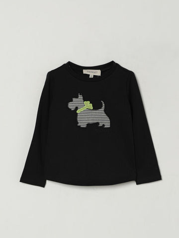 t-shirt cagnolino 252GB2070 00006 TWINSET GIRL 