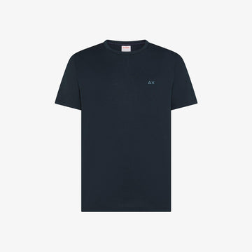 t-shirt jersey mercerized T36127 NAVY BLUE SUN68 