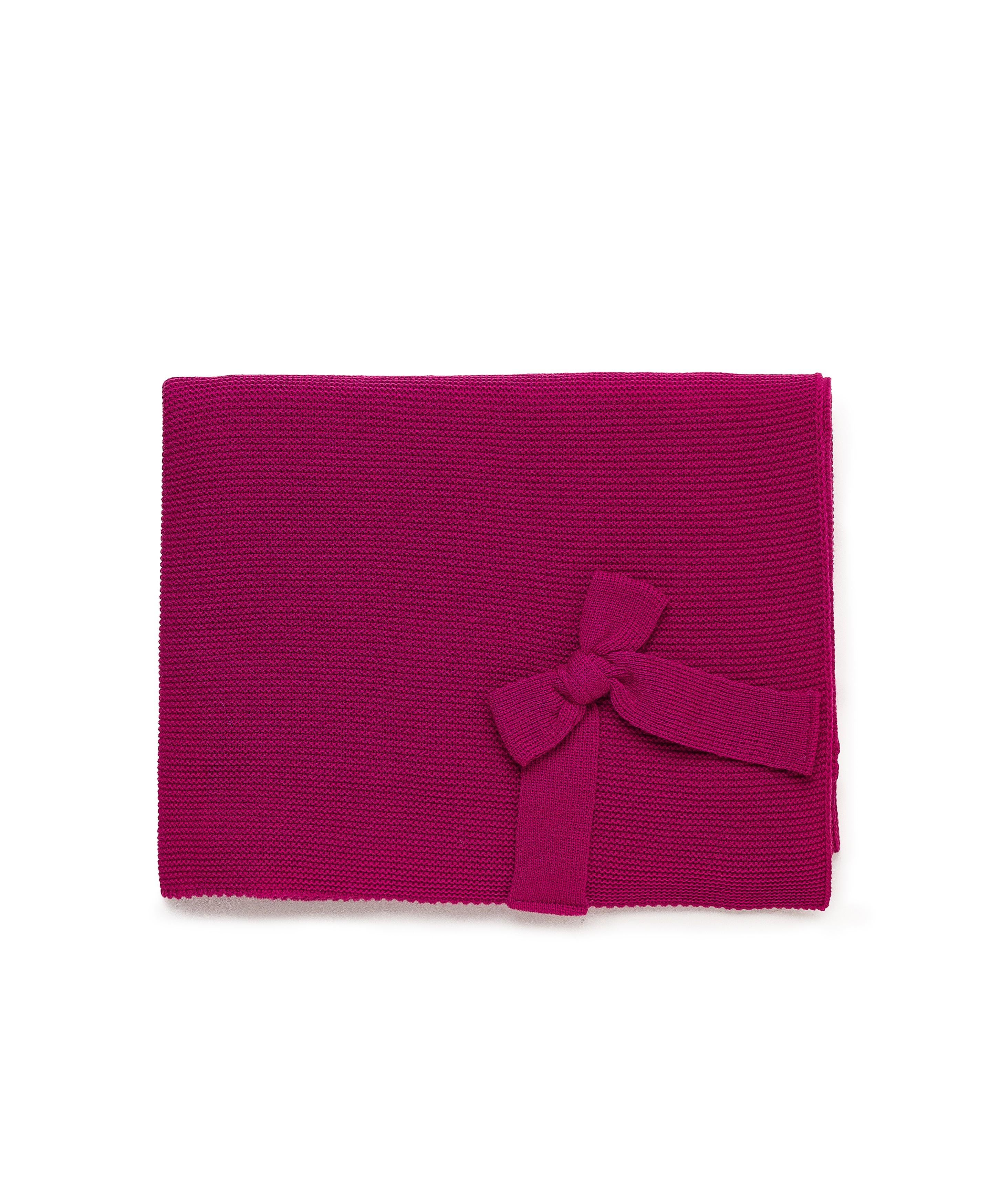 coperta con fiocchetto 25527 FUCSIA JULIANA 