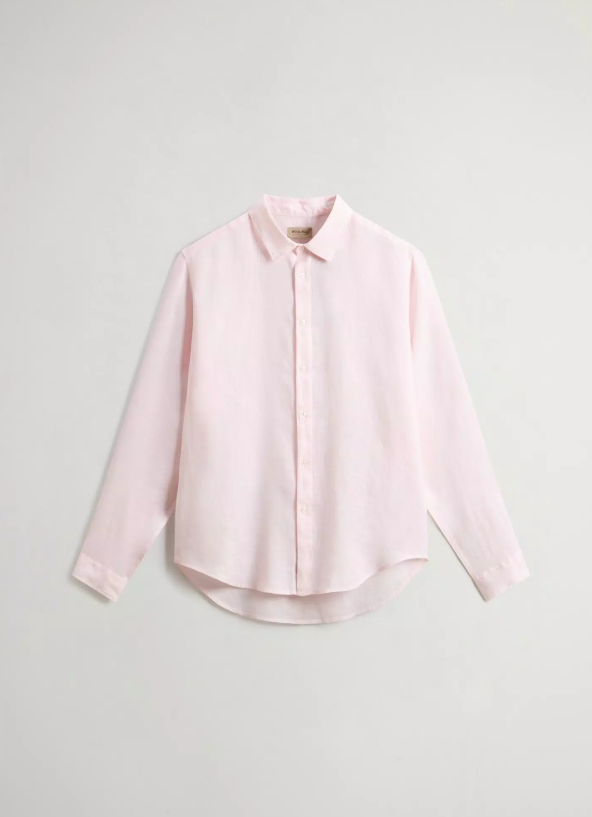 camicia in lino CFWOSI2013MRUT5284 4316 WOOLRICH 