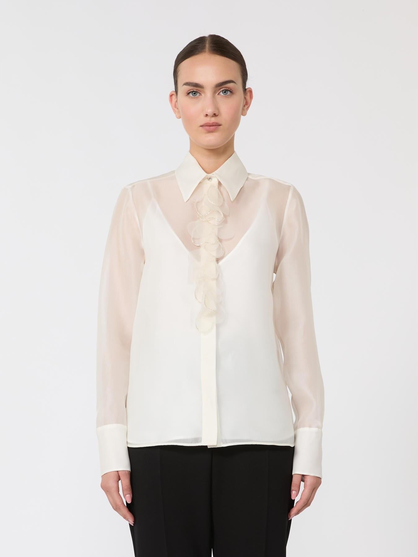 camicia in seta MSEAGI 005 MAXMARA STUDIO ELEGANTE 