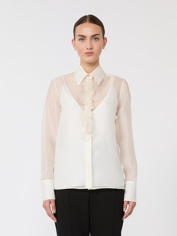 camicia in seta MSEAGI 005 MAXMARA STUDIO ELEGANTE 