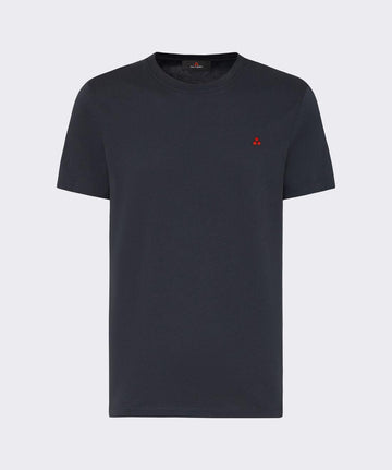 t-shirt con logo ricamato MANDERLY 04 215 PeUTEREY 