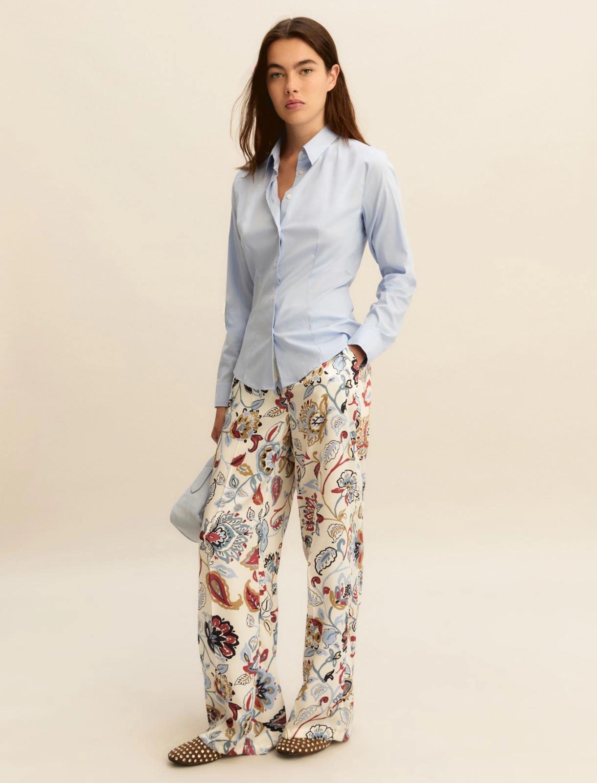 pantalone in twill stampato EMMBAOBAB 001 EMME MARELLA 