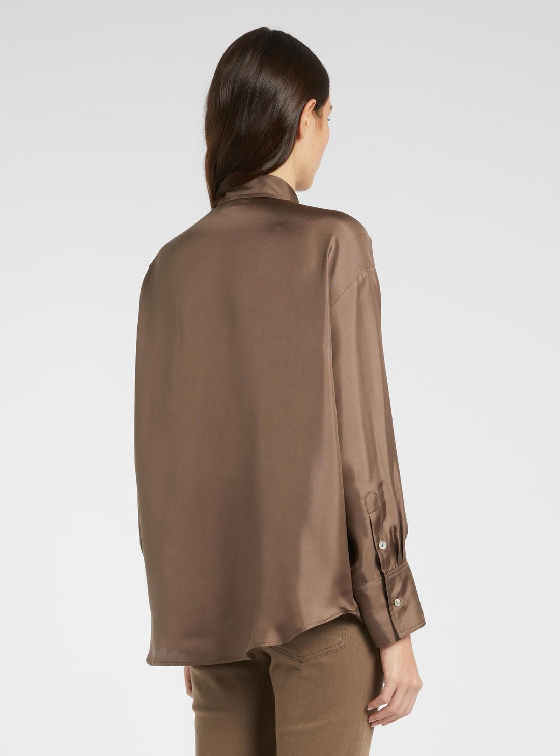 camicia in seta MLMFARO 001 MARella MONOCHROME 