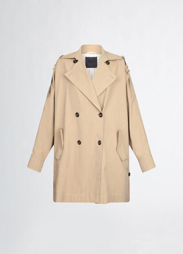 Trench in gabardine CA5208T2940 X0649 liU JO 