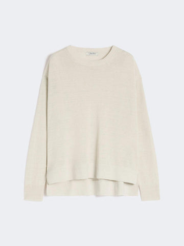 maglia in filato di lino SMMFIORIRE 002 S MAXMARA 