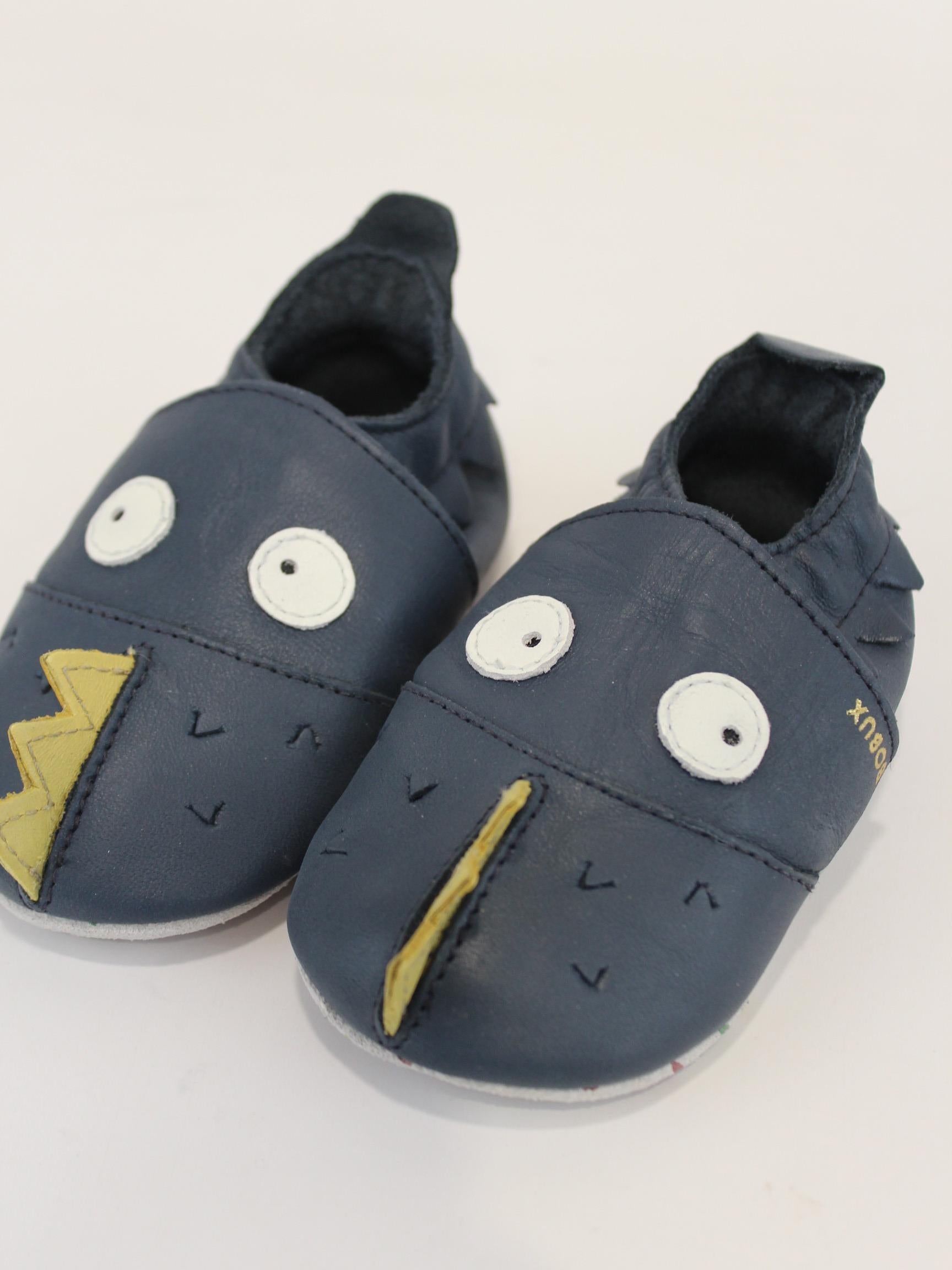 scarpina con patch 3d 1026-153-63 NAVY BOBUX 