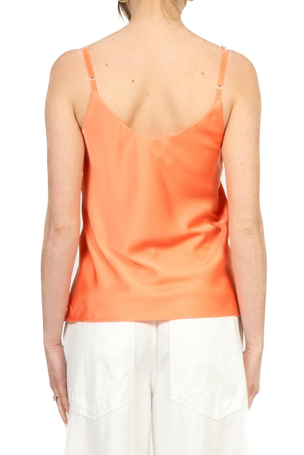 top in satin TAB0329 ARANCIO VICOLO 