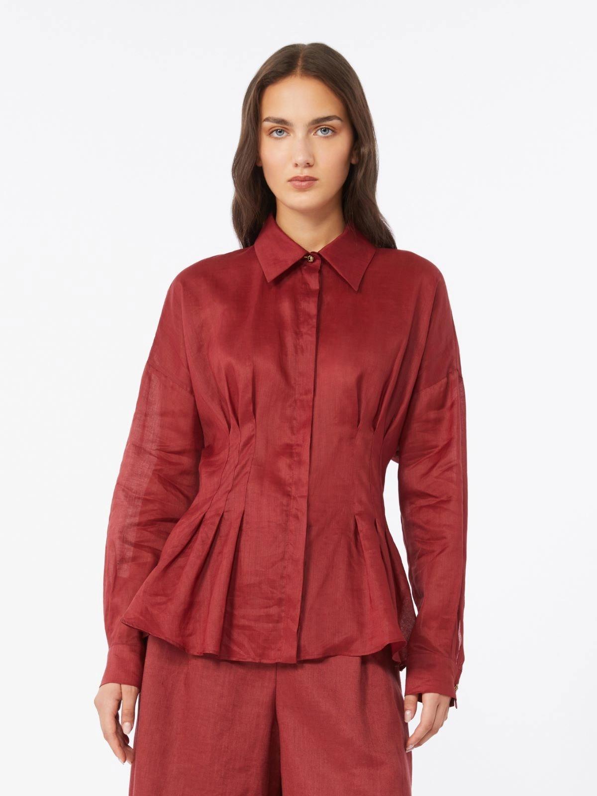 camicia in tela ramiè MSTORA 066 MAXMARA STUDIO 