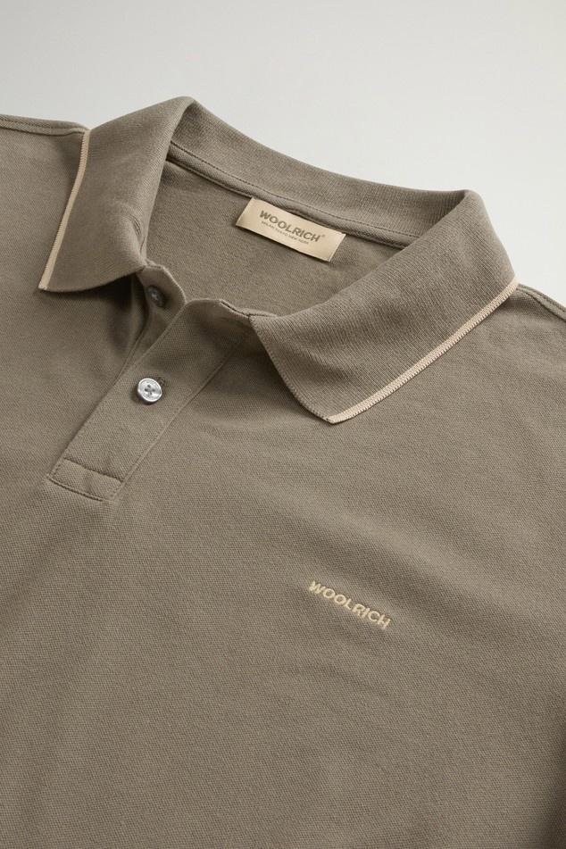 polo con logo CFWOPO2000MRUT5348 6667 WOOLRICH 
