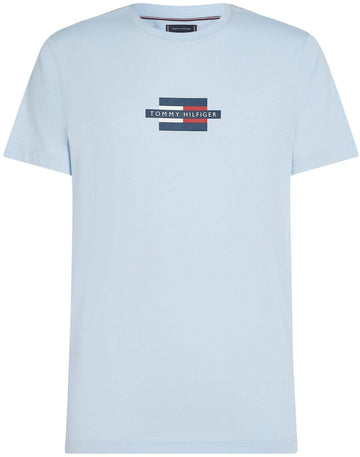 t-shirt logo bandiera MW0MW38636 C1O TOMMY HILFIGER 