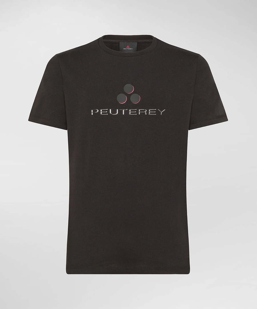 t-shirt carpinus con logo CARPINUS O 02 NER PeUTEREY 