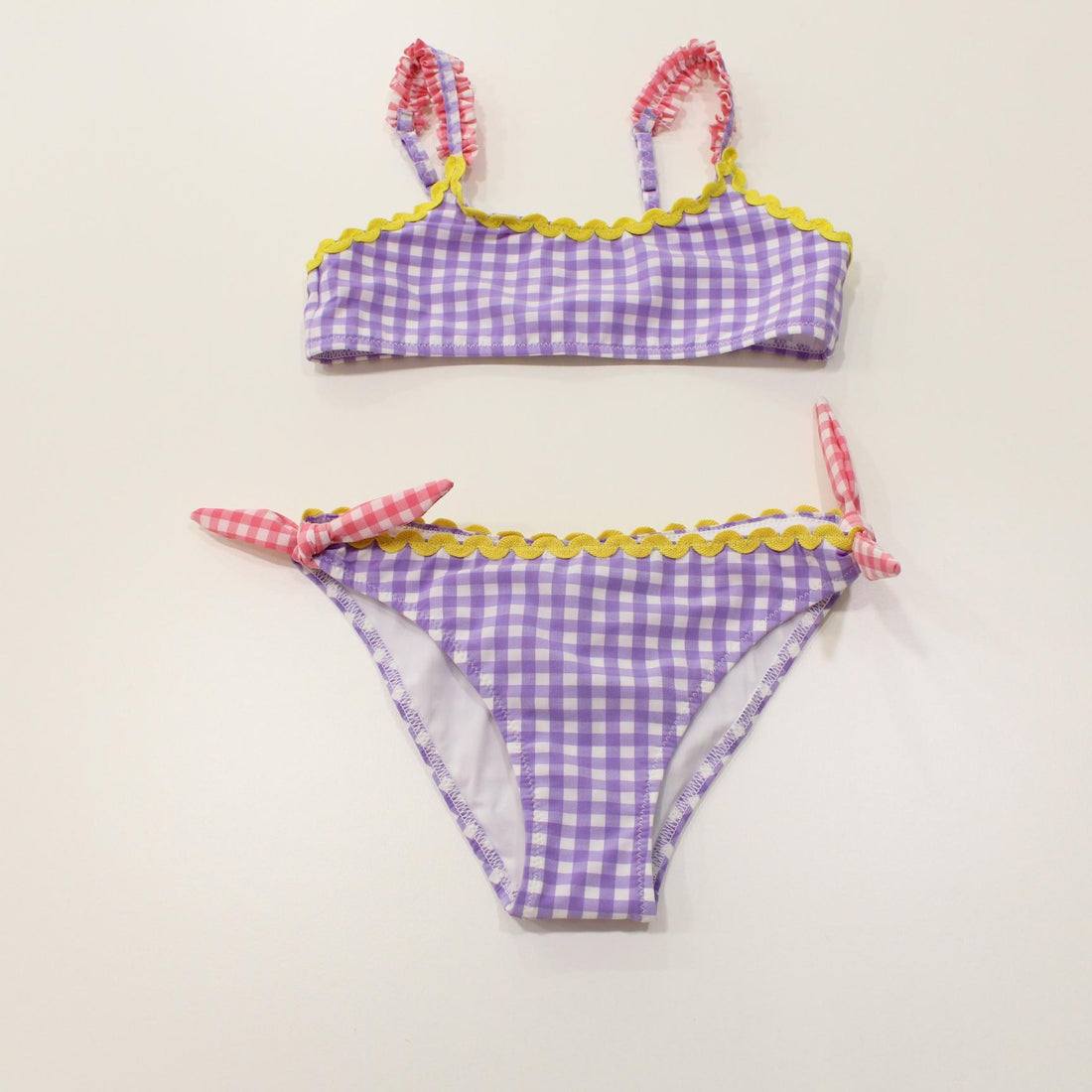 Costume a quadretti bambina JEY 00243B MC2 SAINT BARTH 