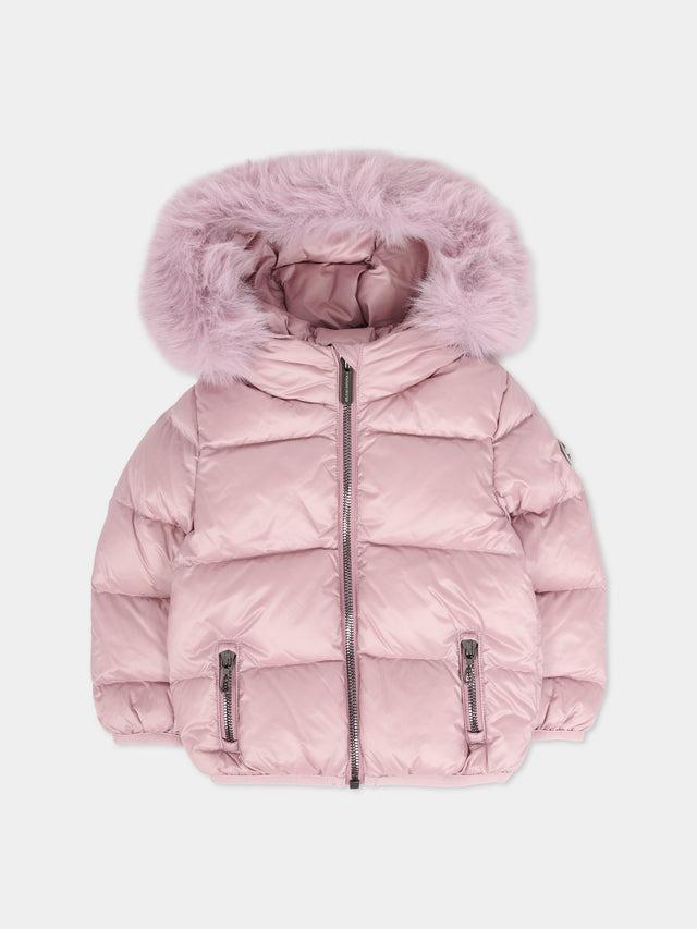 piumino con logo 3470E 166 COLMAR 