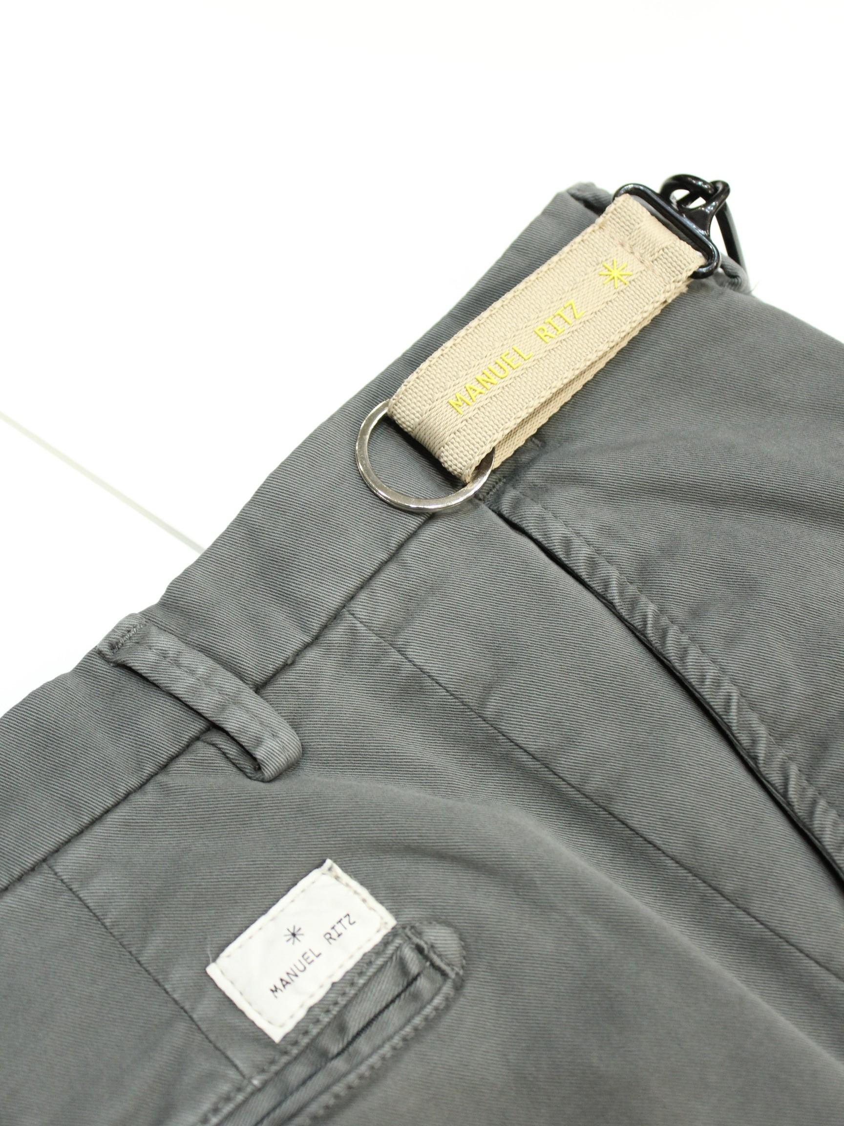 pantalone in cotone stretch 3932P1418TC 253790 98 MANUEL RITZ 