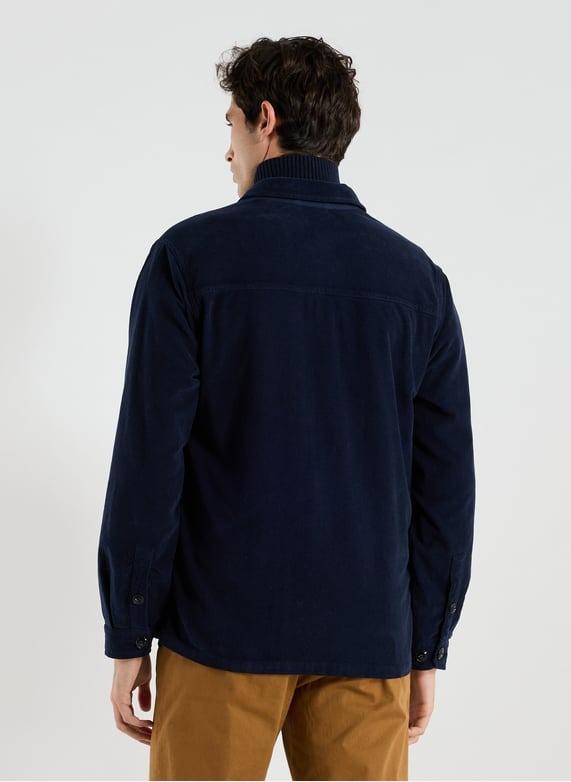 camicia overshirt a coste CFWOOS2013MRUT5076 3989 WOOLRICH 