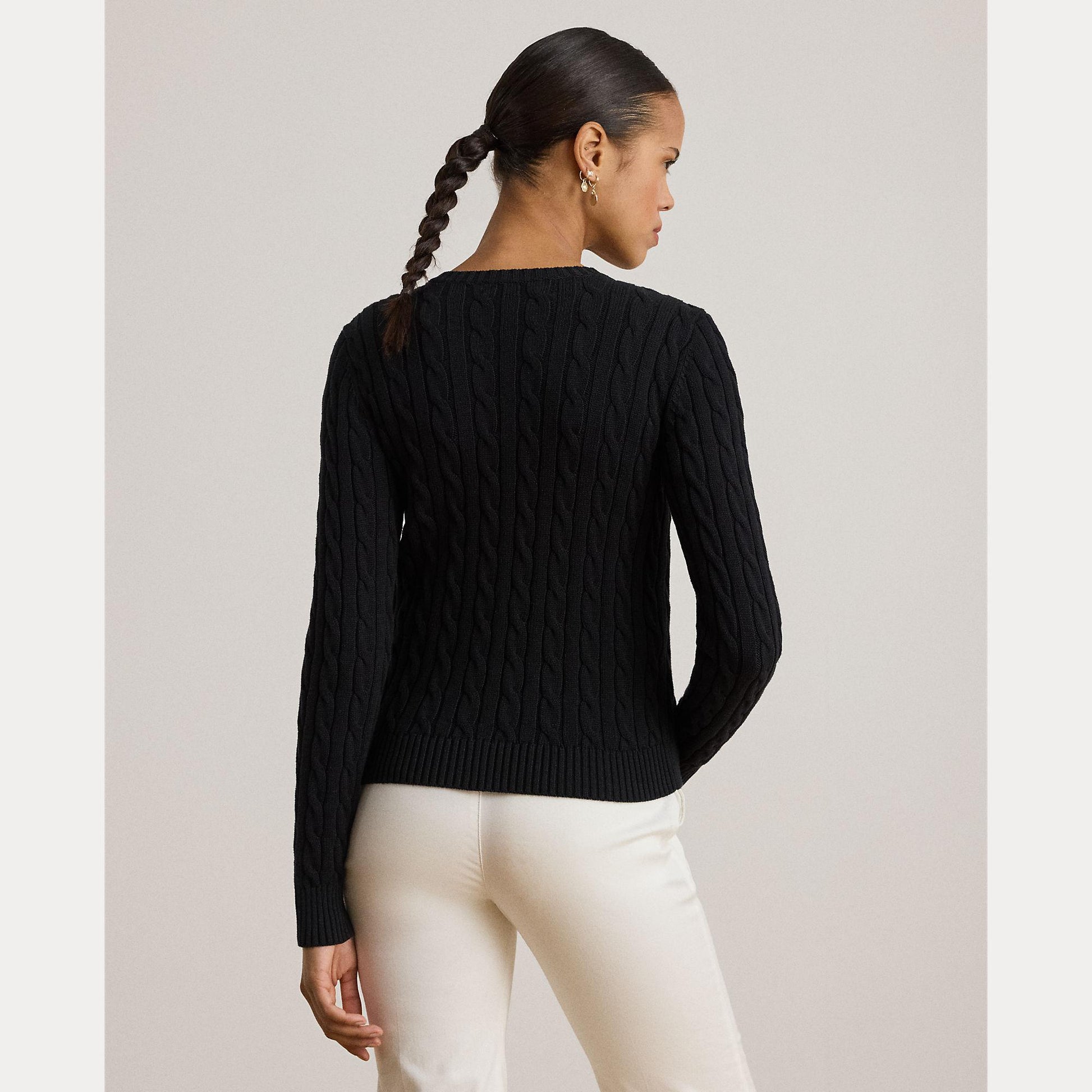 cardigan in cotone a trecce 200-932225 003 LAUREN RALPH LAUREN 