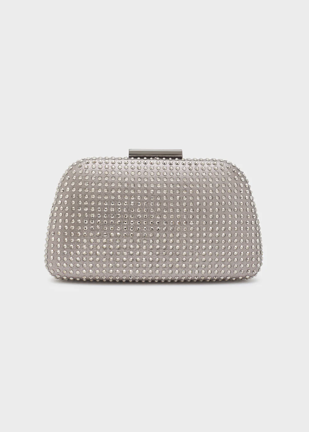 clutch argento con pietre MWPC0013 ARGENTO SCURO NALI' 