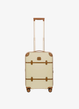 BRIC'S trolley cabina bellagio con inserti pelle Bianco