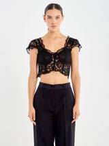 VICOLO top in bralette Nero